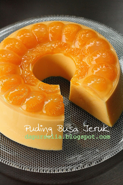 ** DAPUR SOLIA **: Puding Busa Jeruk