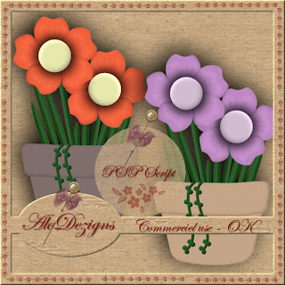 Flower Pot with Flowers - CU PSP Script (AloDezigns) AloDezigns+FlowerPot+with+Flowers+Preview