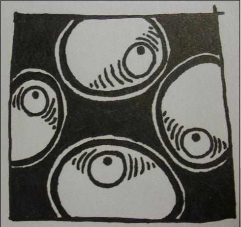 deep water and full moon