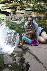 Hannah & Anna at the falls
