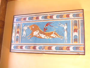 Knossos - Fresco de la Taurokathapsia