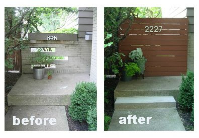 modern craft: Our Porch Makeover