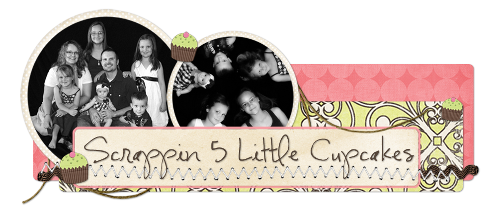 Scrappin 5 Little Cupcakes