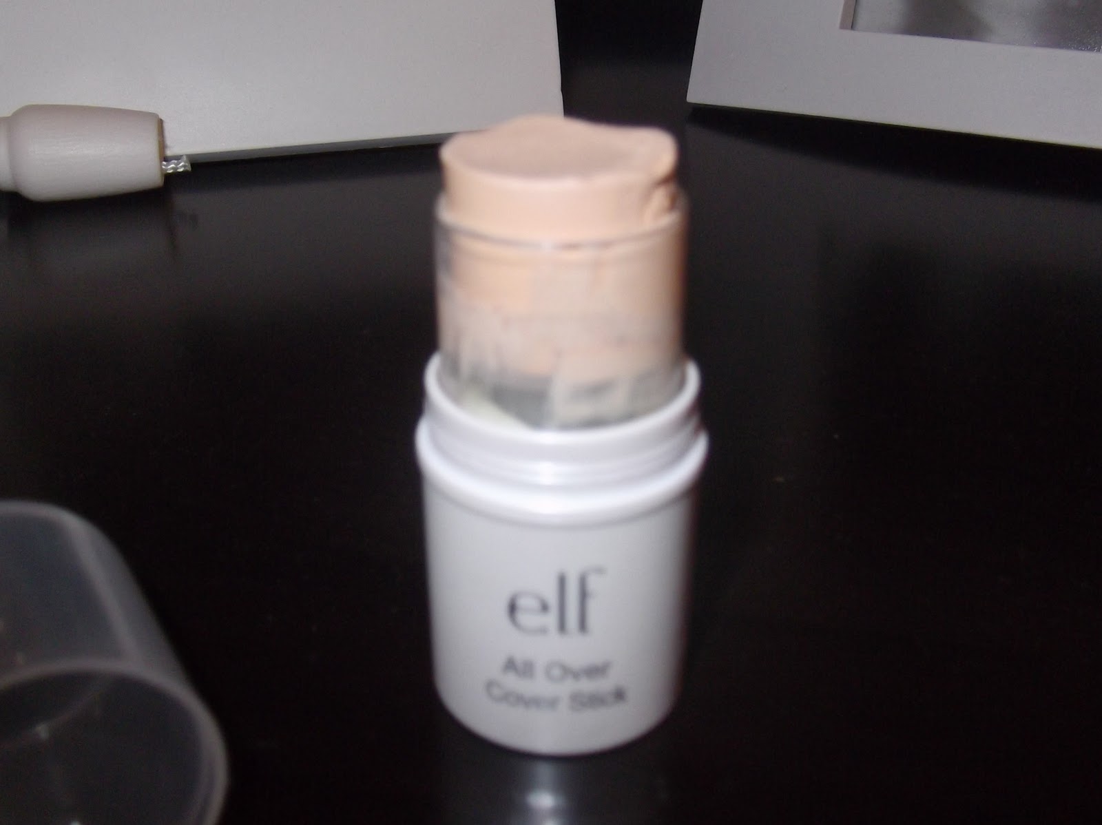 Review Elf All Over Cover Stick Makeup and Macaroons