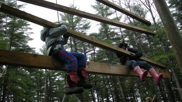 Escalade au camp des voyageurs