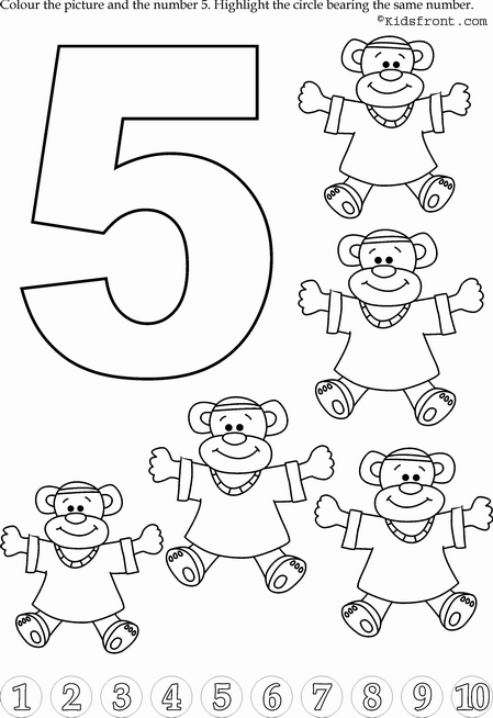 4 Sayısı Boyama