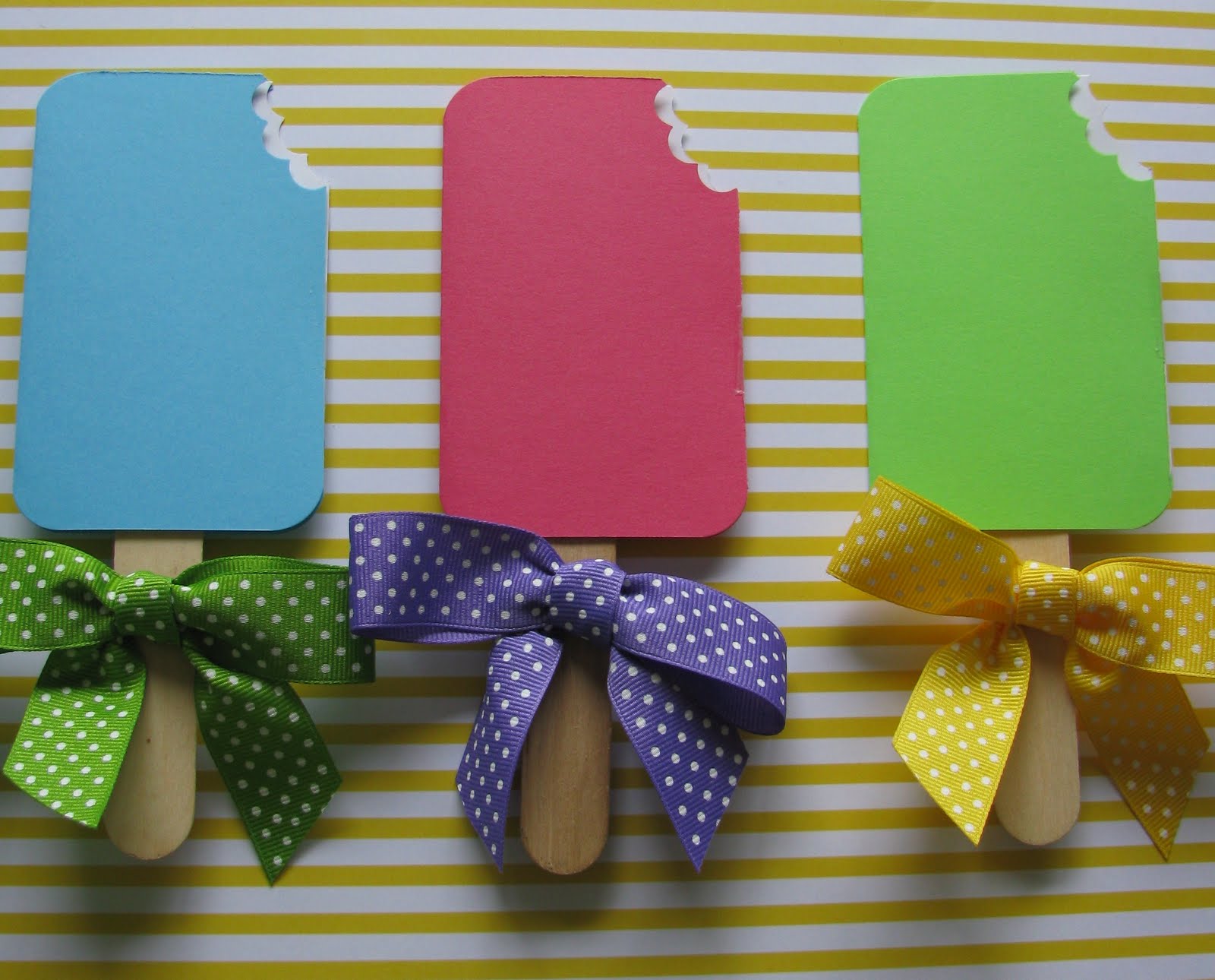 Sheek Shindigs DIY Popsicle Invitations