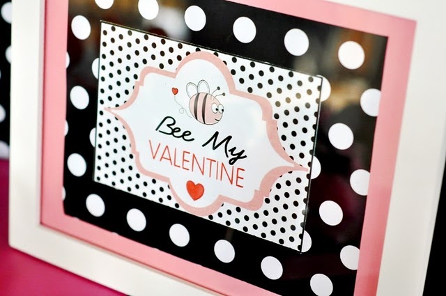 Sheek Shindigs: "Bee My Valentine" Party Printables for ...