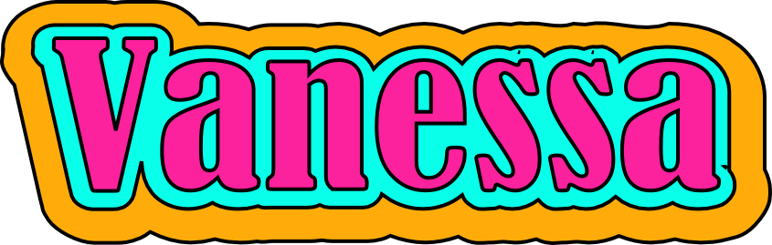 How to write vanessa in bubble letters 08 image
