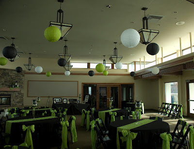 Wedding Reception Chair Rentals on This Was A Fun Wedding Reception At Birch Creek Golf Course We Mixed