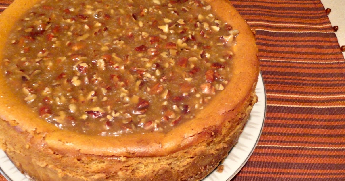 Amber's Recipes Maple Pecan Cheesecake