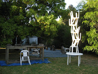 Chair scultpure