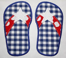 AC Star Flip Flops