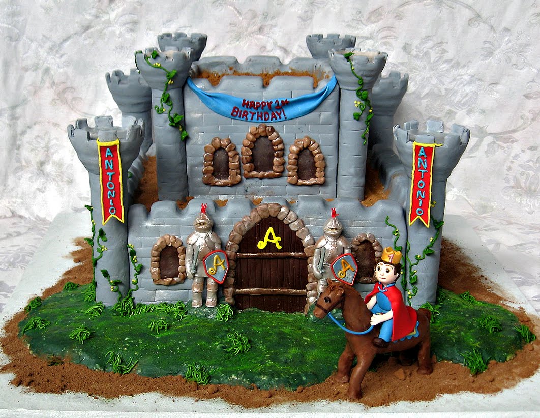 Boys Castle Cake