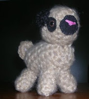 Free pug dog crochet amigurumi pattern