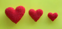 Amigurumi heart pattern