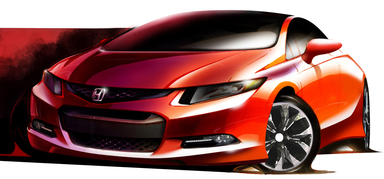 2011 HONDA CIVIC USDM sketch Honda Civic 2012 Detroit. 2011 HONDA CIVIC USDM sketch