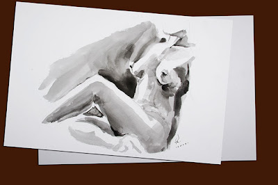 nude watercolor sketch 4