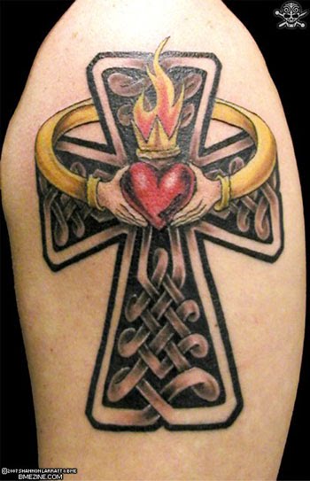The Celtic Cross Tattoo is a revered symbol of the Celtic people whose 