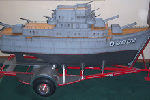 Twin trolling motor R/C Battleship