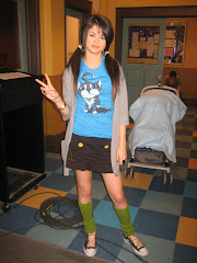 Selena Gomez in Cute kitten T