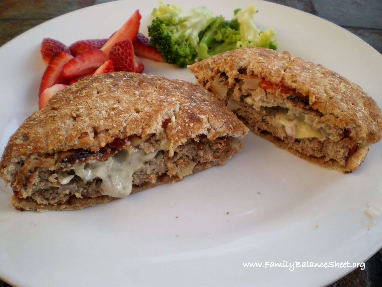 Apple and Blue Cheese Turkey Burgers Family Balance Sheet