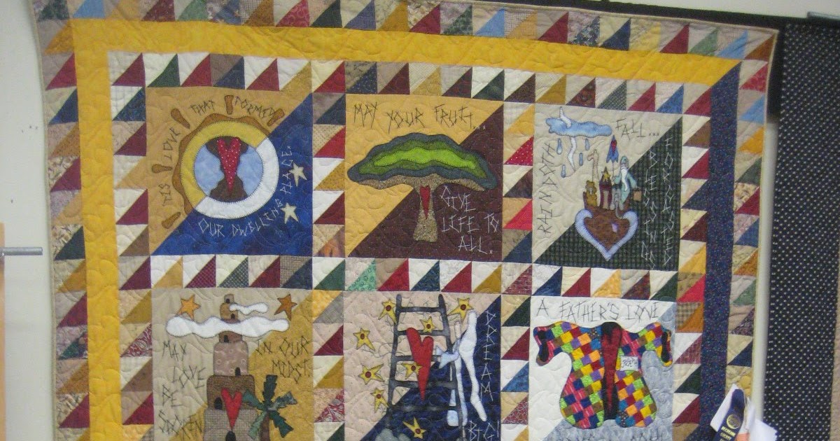 Miriam's Quilts In the beginning....Bible Quilt