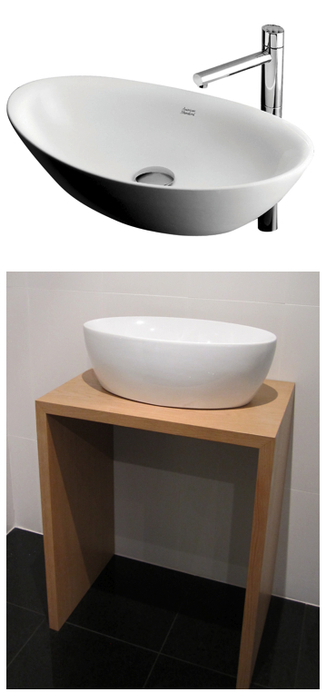 The hunt for bathroom tiles and small hand basins has begun...