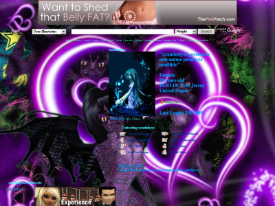 Here is one of our newest Valentines Day Myspace Layout.