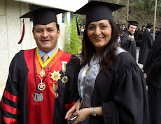 Presidente de SOCETNE Dr. Nicólas Mangieri y Rossy Zapata.