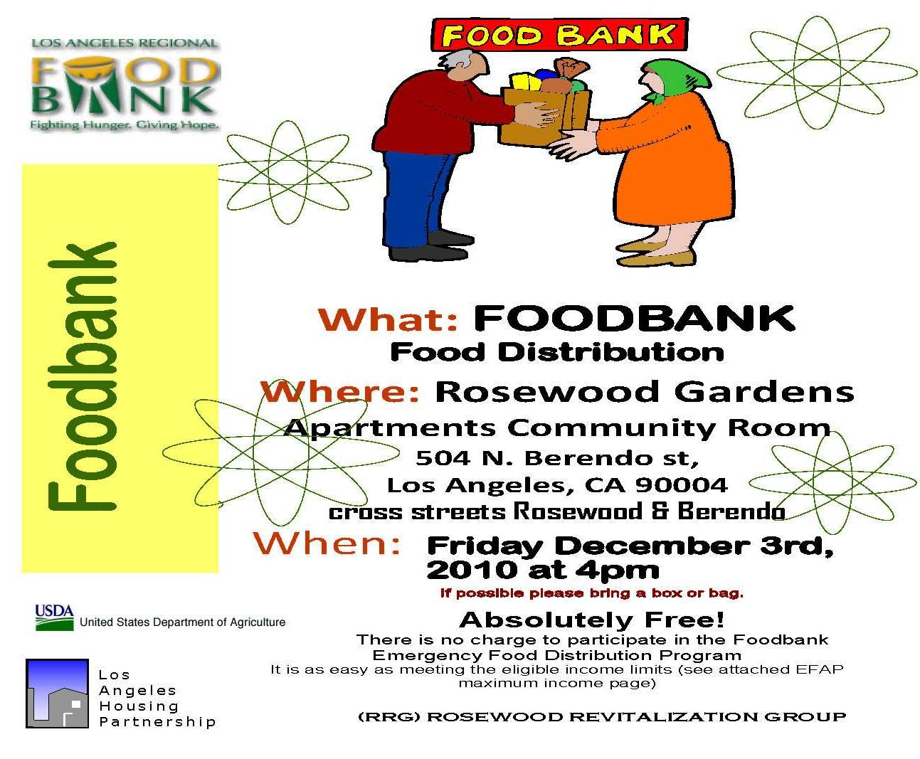 Food Bank Flyer
