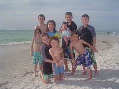 Taylor and Talarico cousins at Clearwater Beach, March 2008
