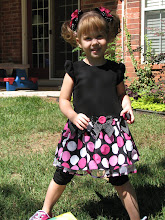 Bailey after her party at school.