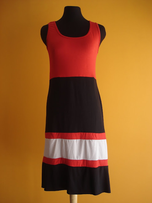 Vestido Musculosa Combinado