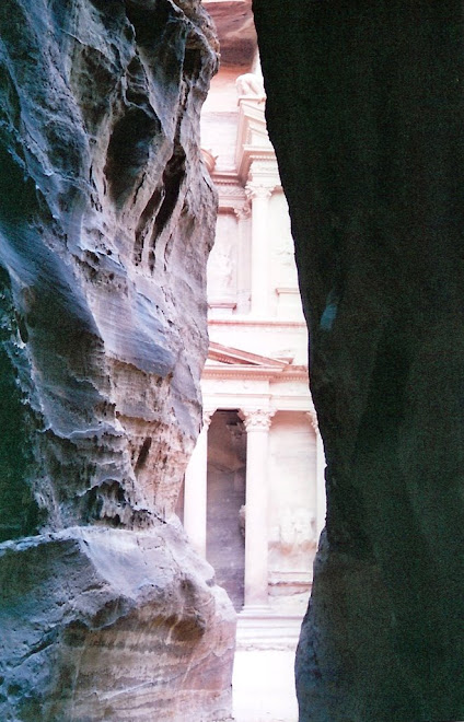 Al final del Siq aparece el tesoro de Petra