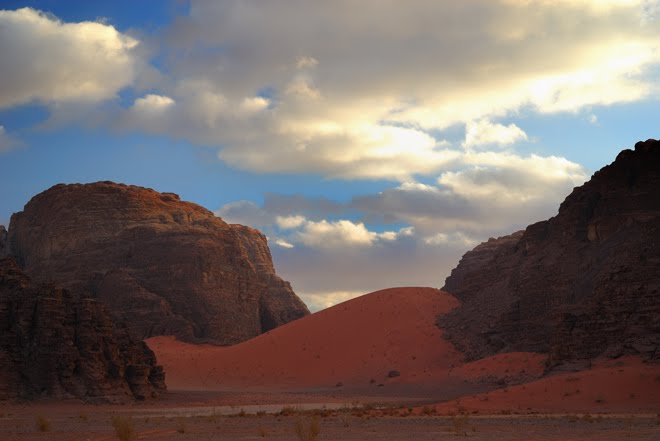 La zona de las dunas rojas