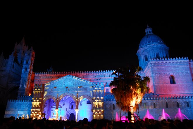 Concierto en la catedral de Palermo