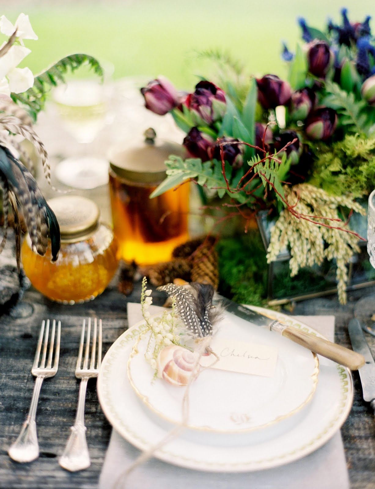 Rustic Glam Table