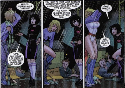 Girls Breast on The Weekly Crisis   Comic Book Review Blog  Comic Book Moments Of The