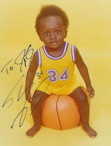 KJ'S AUTOGRAPH FROM SHAQ