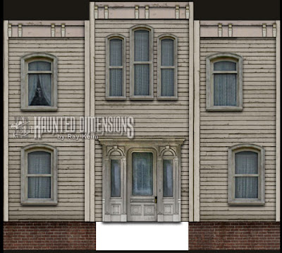 Psycho house paper model Psycho house paper model