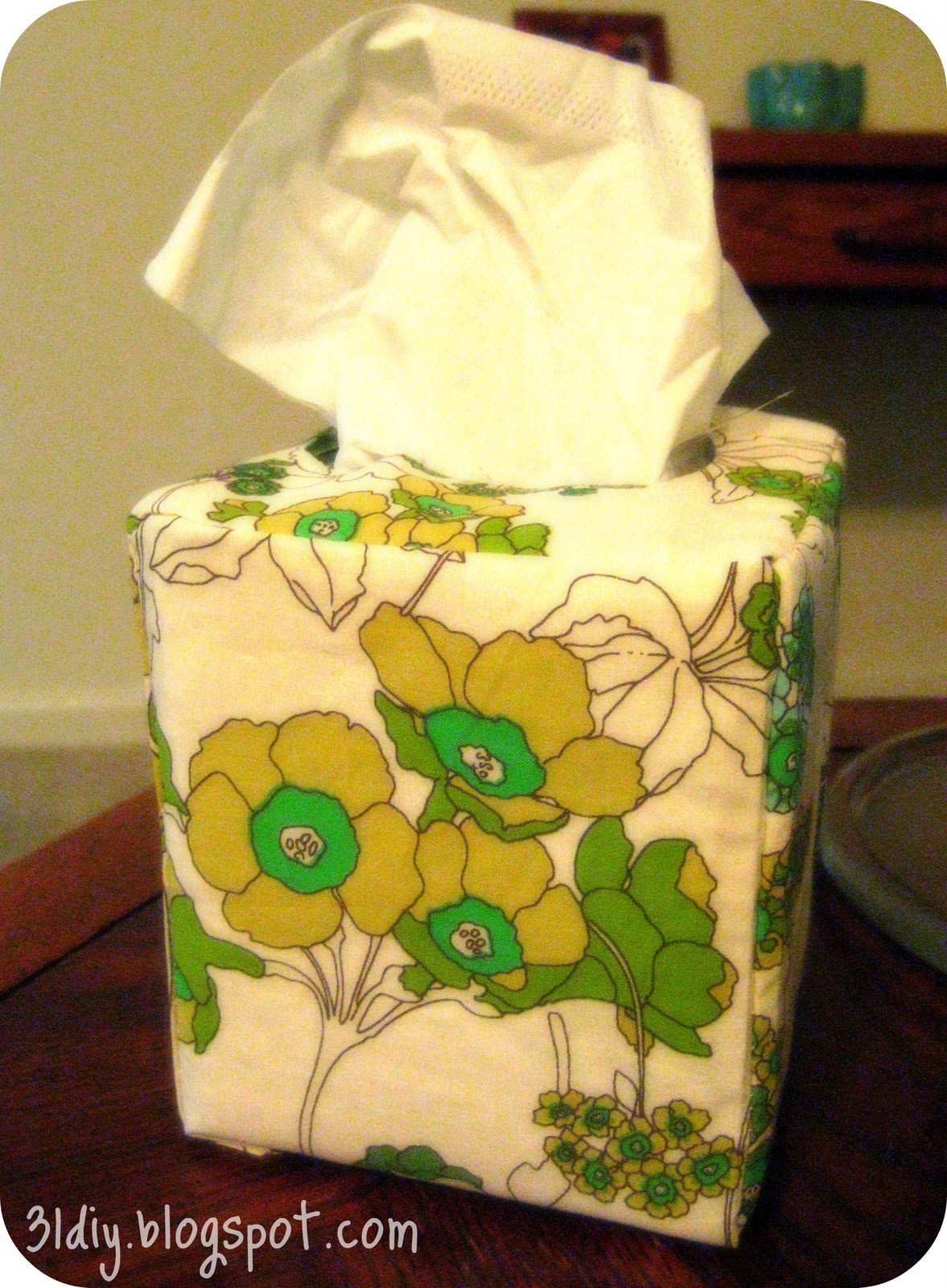 31 diy Tissue Box Cover {tutorial}