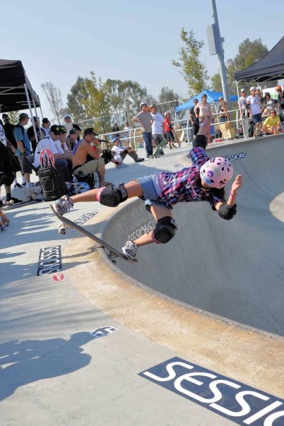 Allysha Bergado for I Skate Therefore I Am