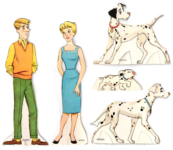 101 Dalmatians Paper Dolls
