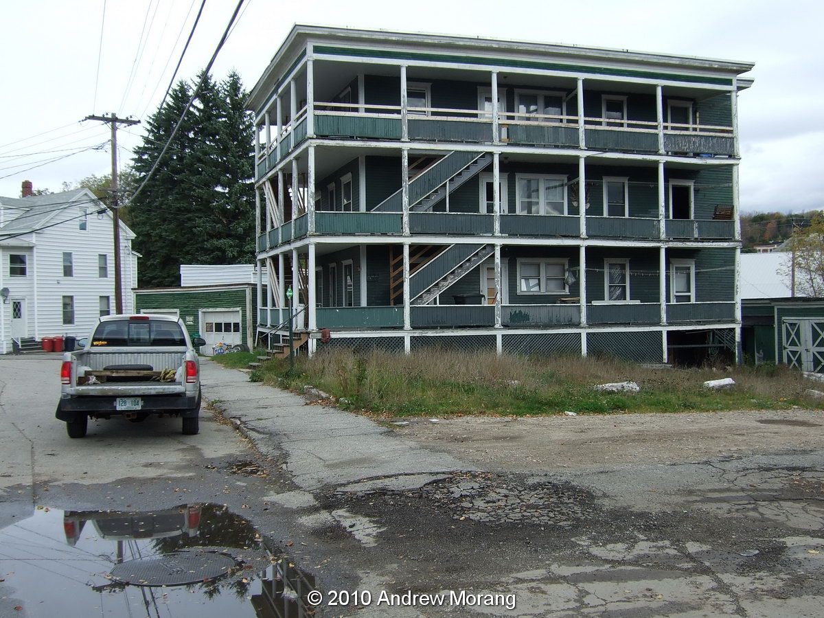 Urban Decay Lumber town Berlin, New Hampshire