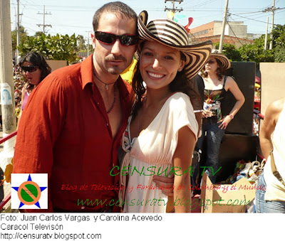 Juan Carlos Vargs y Carolina Acevedo 'Carnaval de Barranquilla'