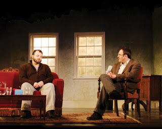 Scott Greer and William Zielinski in Theatre Exile's Shining City