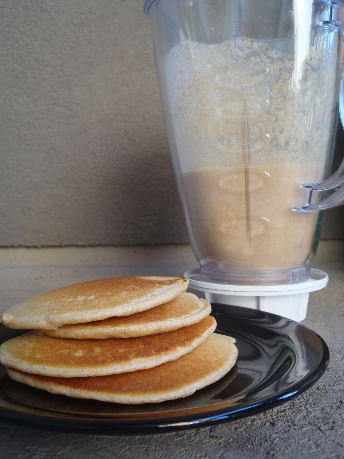 menu managed Whole Wheat Blender Pancakes