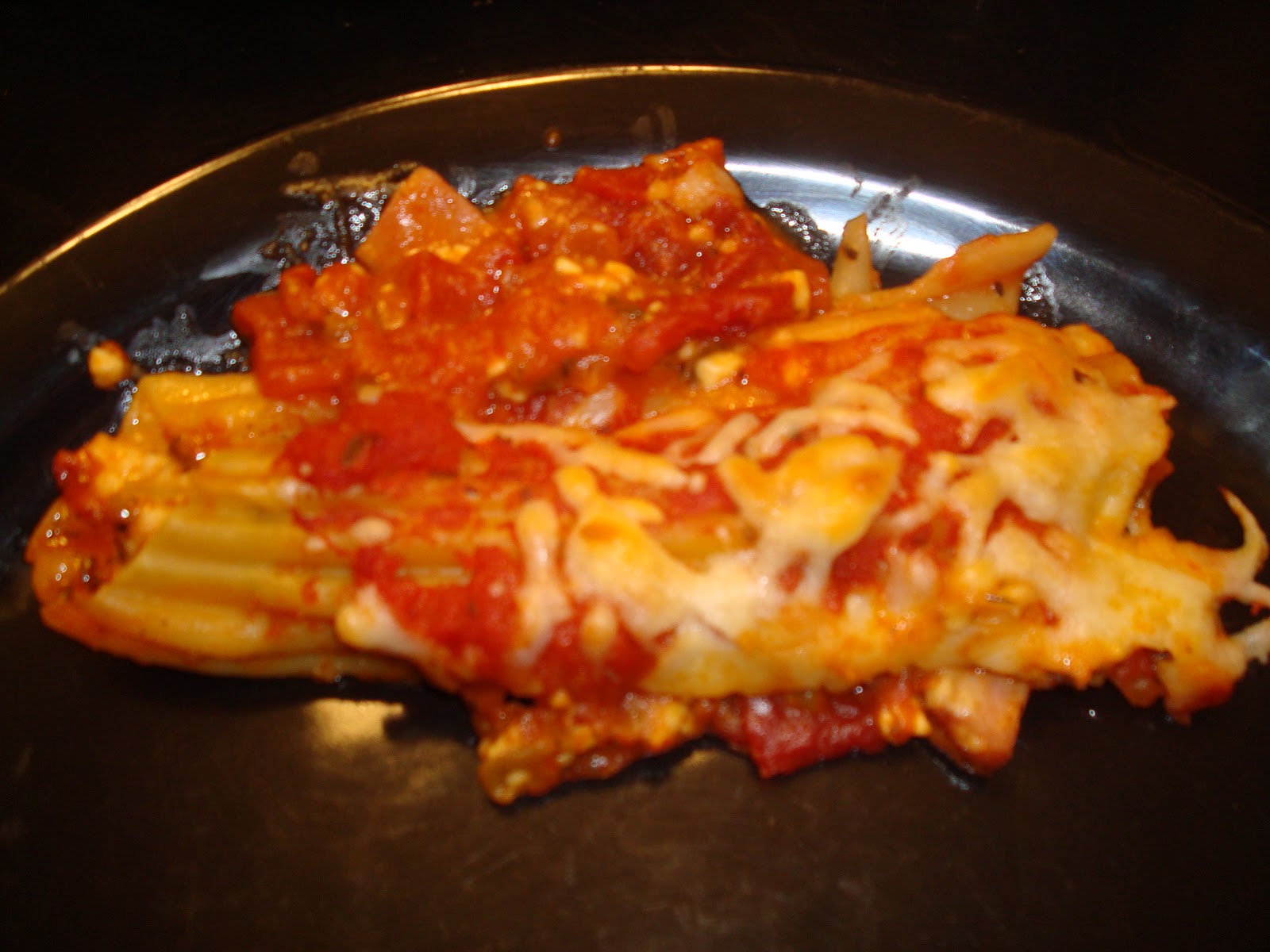menu managed Sausage Stuffed Manicotti