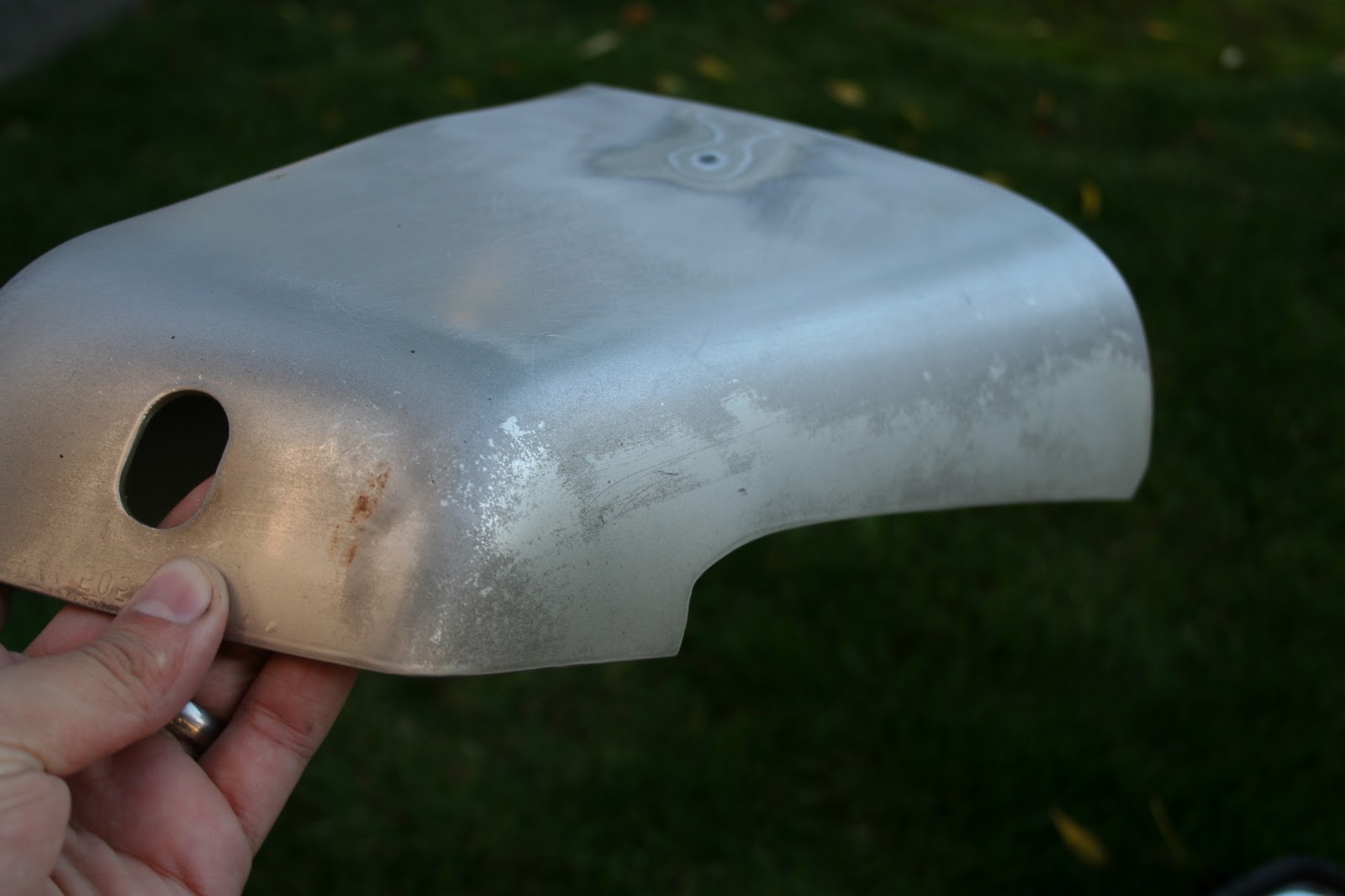 Repainting My 1983 Porsche 944 Sanding the mirrors and plastic bumpers